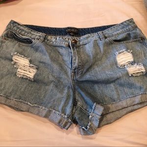 Forever 21 Plus Denim Shorts